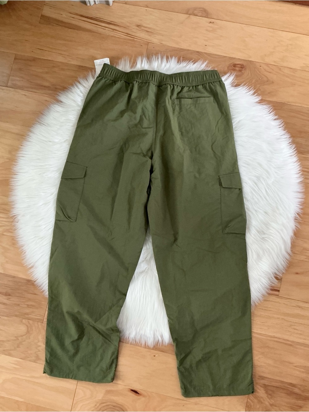 NWT Champion Olive Green Belted Take A Hike Cargo Pants Size Large - Picture 4 of 6